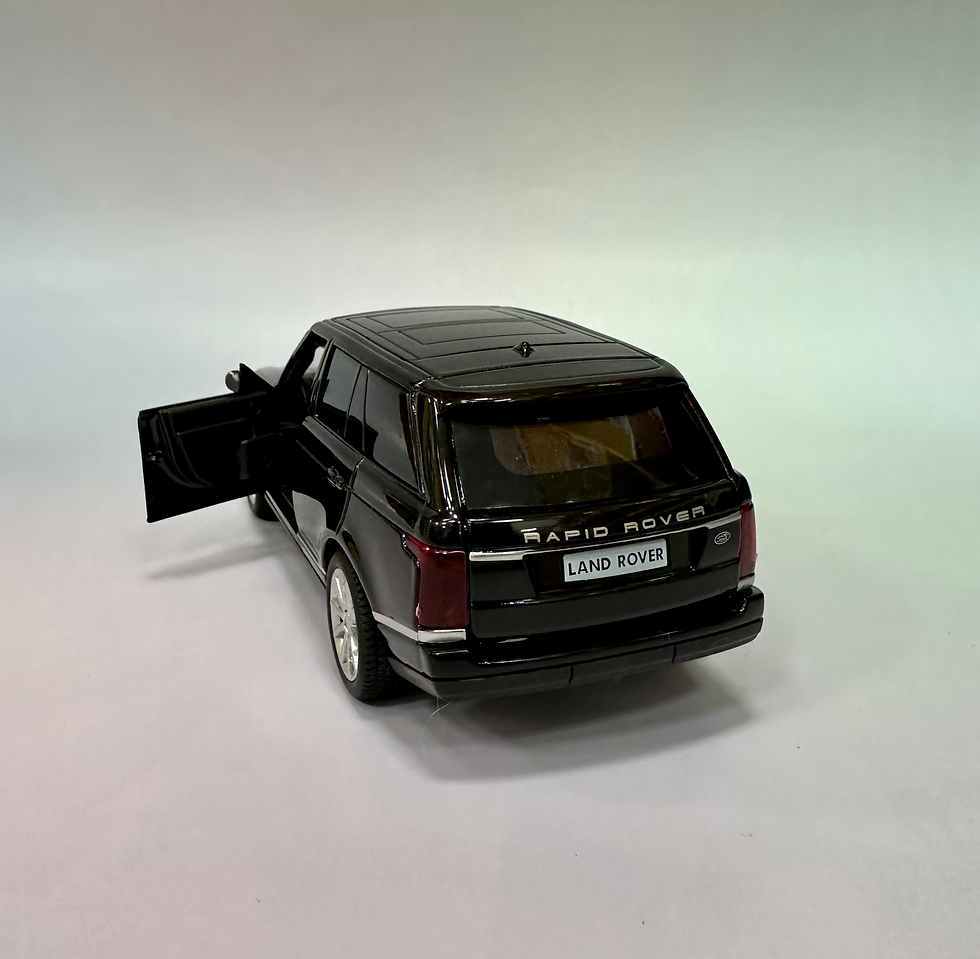 Thumbnail: Մետաղյա մեքենա սև Land Rover 
