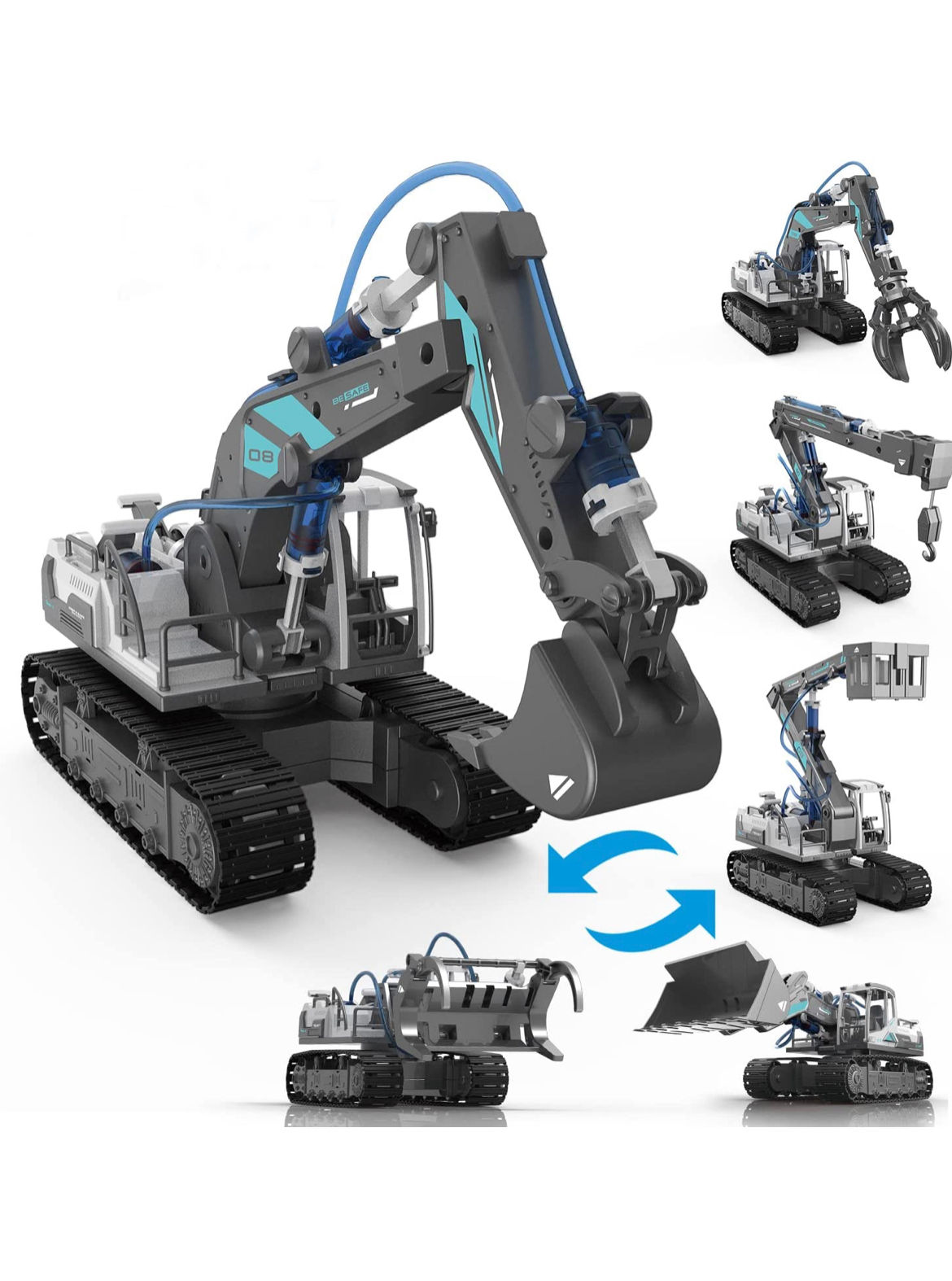 Հիդրավլիկ մեխանիզմով աշխատող կոնստրուկտոր 3-ը 1-ում