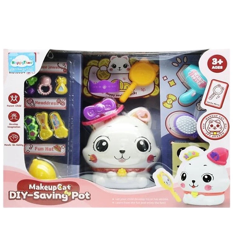 Խնայատուփ կատու հավաքածույով 30 դետալ