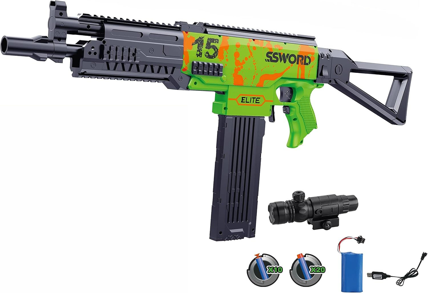 Լիցքավորվող մարտկոցով աշխատող զենք