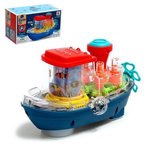 Լուսային և ձայնային էֆֆեկտներով նավակ