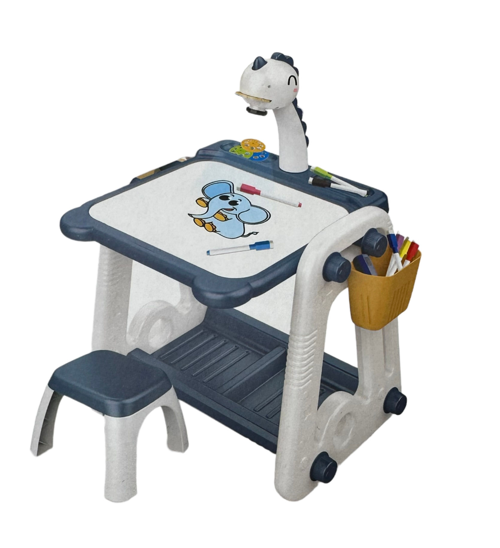 Պրոյեկտր մեծ սեղանիկ աթոռիկով 3-ը 1-ում