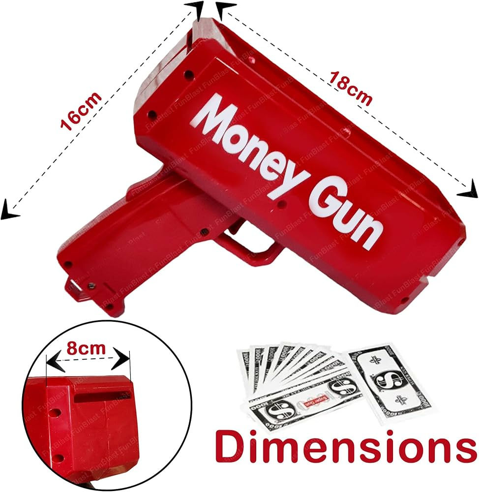 Thumbnail: Փողեր կրակող զենք Money Gun