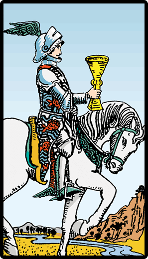 KUPA ŞÖVALYESİ - TAROT