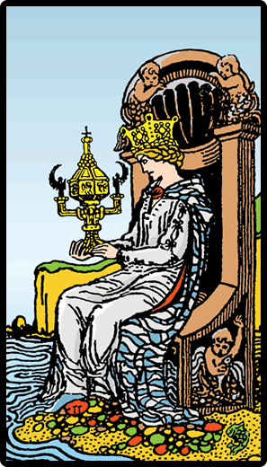 KUPA KRALİÇESİ - TAROT