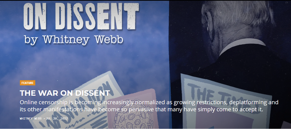 THE WAR ON DISSENT content media