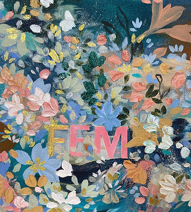 "Feminism" by Ryley James Art