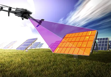 Thermographie Inspection thermique par drone à La Réunion — détection d'anomalies thermiques