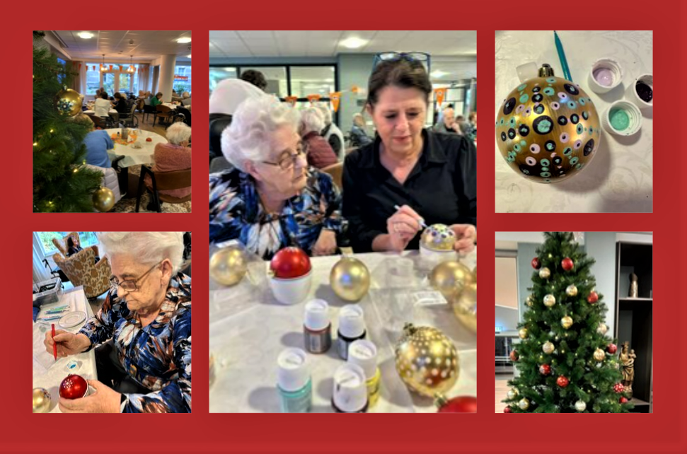 Kerstballen versieren in De Beyart
