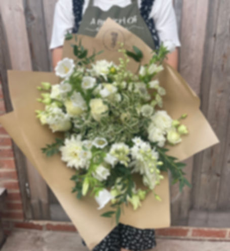 Classic whites and greens