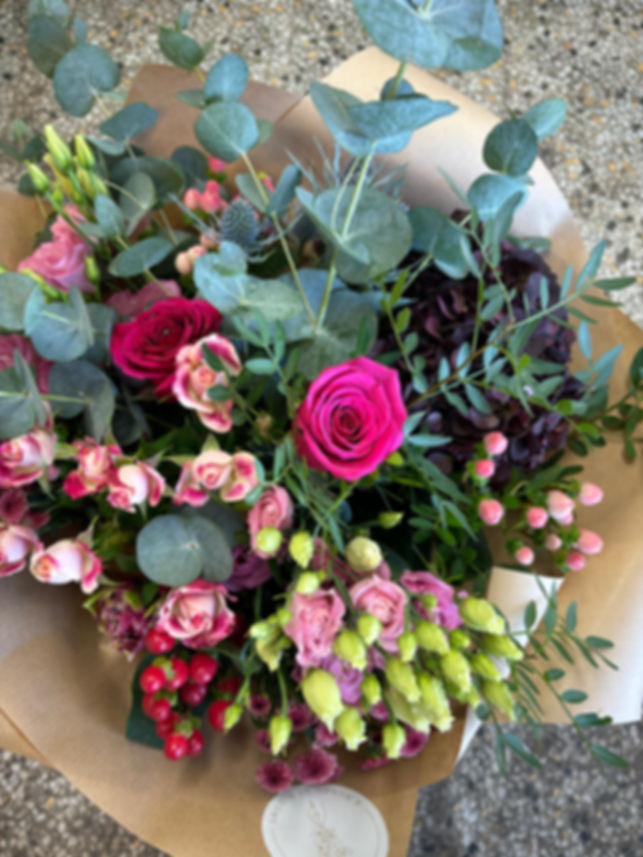 Bright and beautiful seasonal bouquet