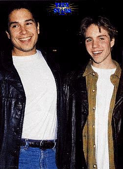 Marco with Jonathan Brandis