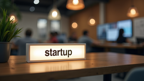 Crea una imagen referente a los servicios de marketing para negocios y startups