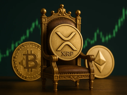 Bitcoin Hits All-Time High, But XRP Steals the Spotlight by Surging to #3!