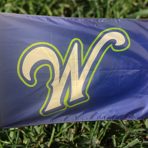 W Logo Flag | WorcesterBravehearts