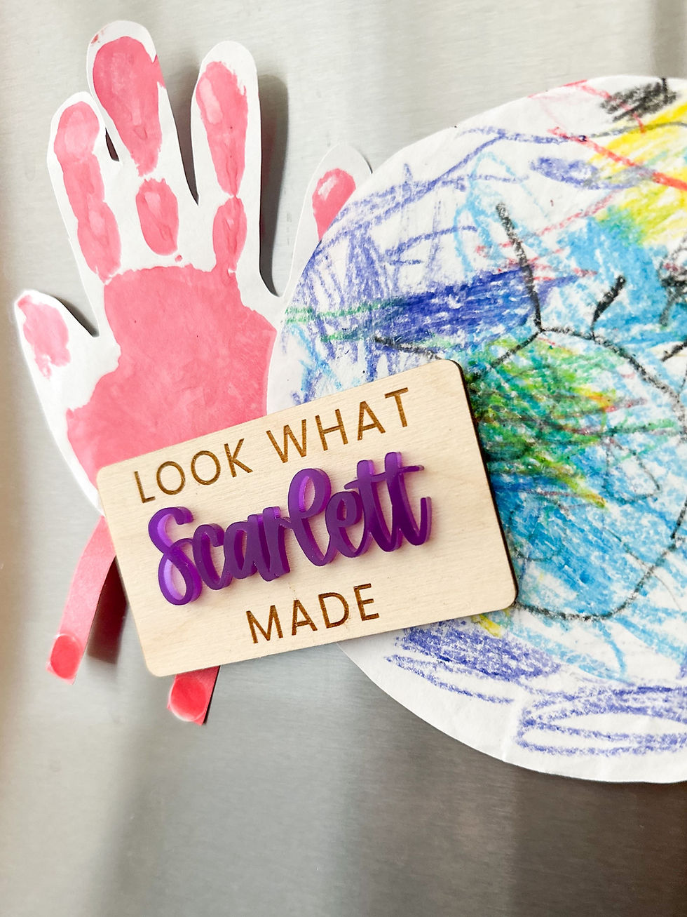 Thumbnail: Personalized Look What I did Magnet