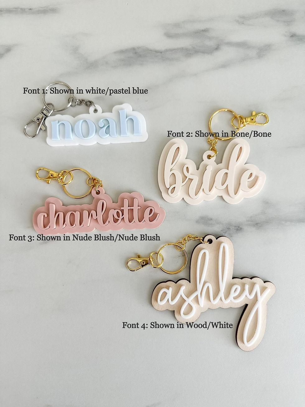 Thumbnail: Jelly Bag with Personalized Keychain