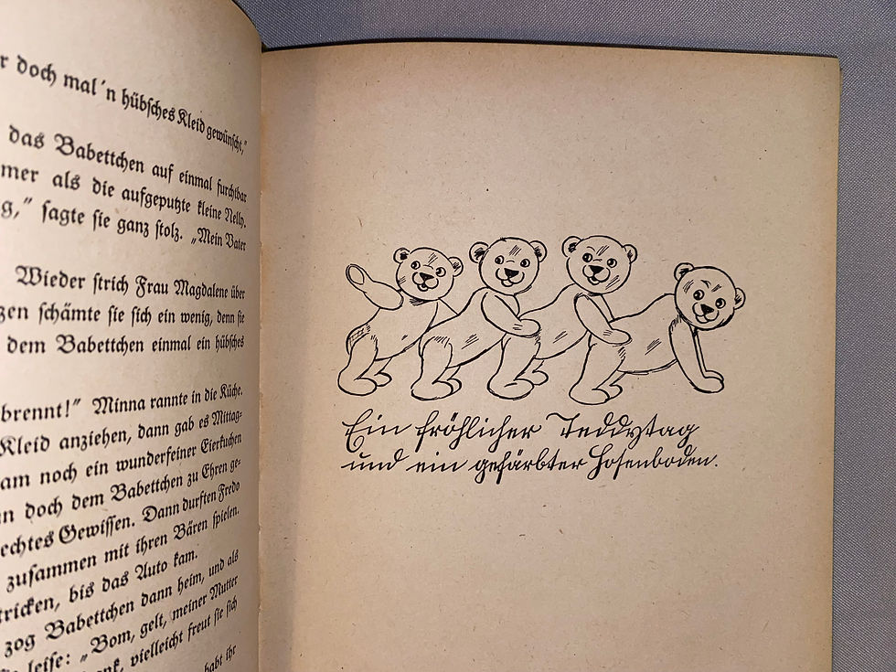 Miniaturbild: Siebe: Das Teddybuch Bärengeschichte 1924