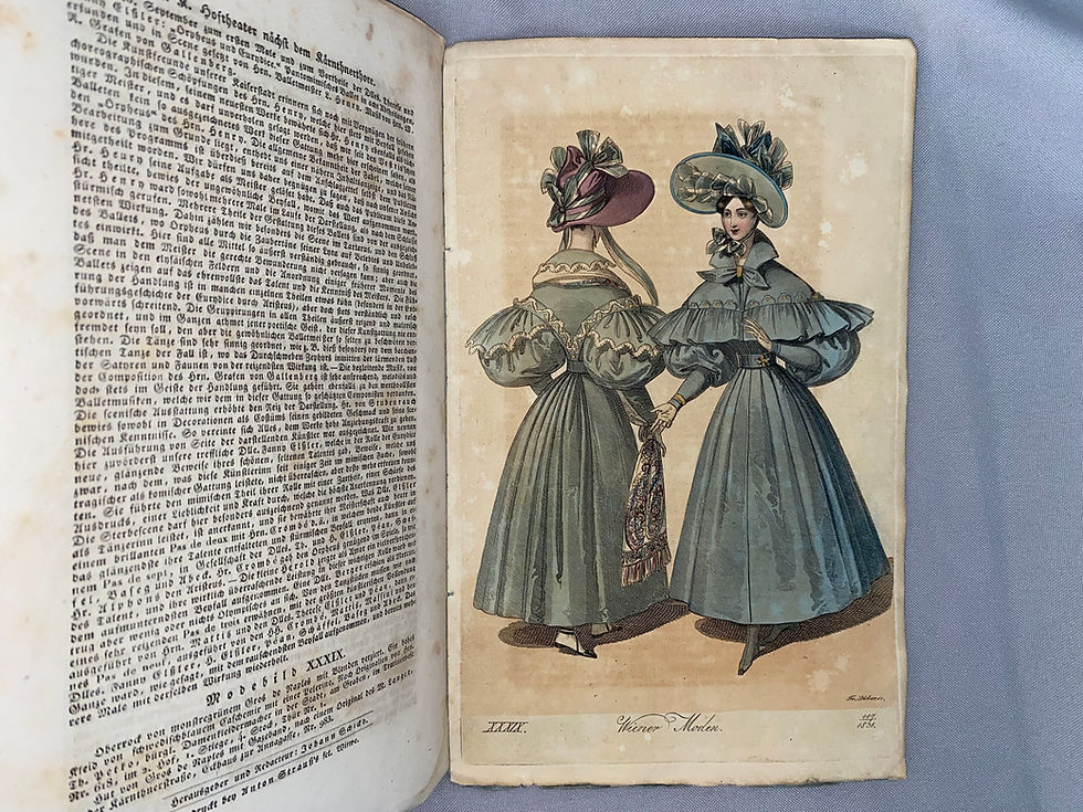 Miniaturbild: Schickh: Wiener Zeitschrift für Mode 1831