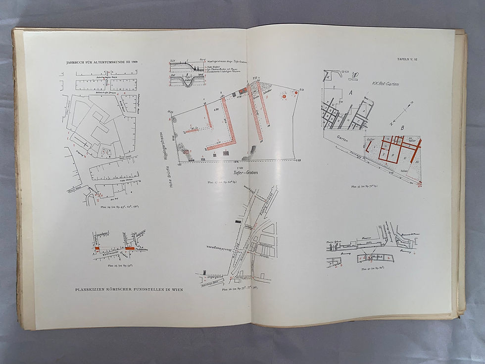 Miniaturbild: Kubitschek: Jahrbuch für Altertumskunde 1908-1912