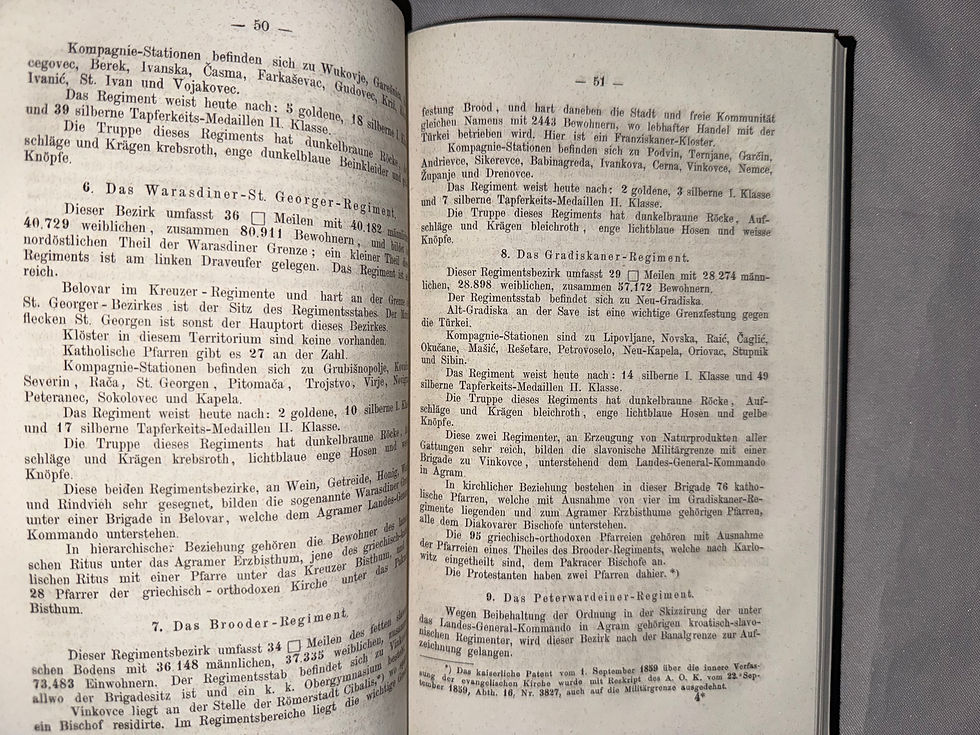 Miniaturbild: Krainz: Die k. k. Militärgrenze & Grundgesetz 1866