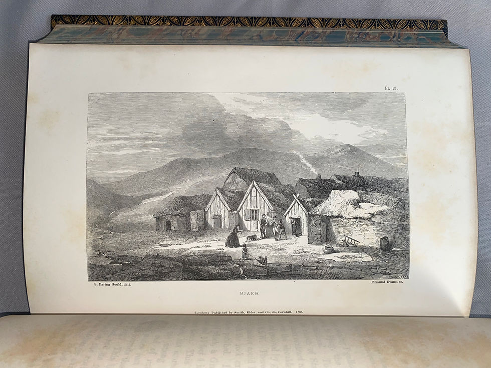 Miniaturbild: Baring-Gould: Iceland scenes and sagas 1863