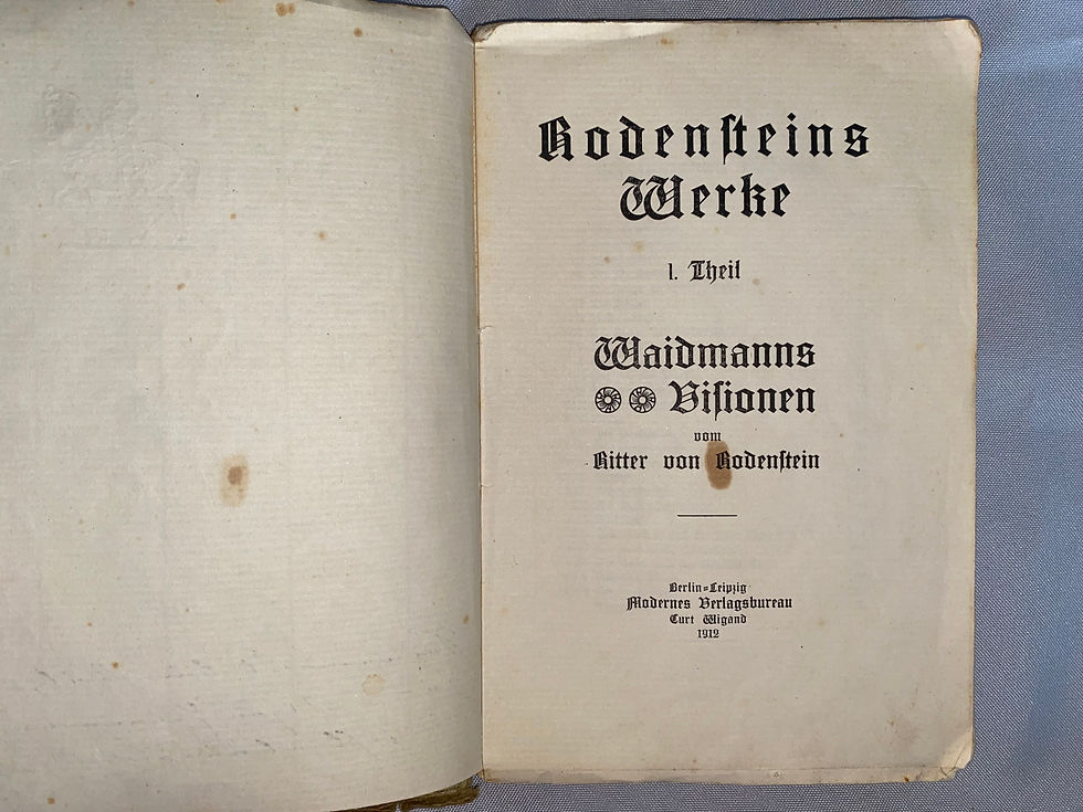 Miniaturbild: Ritter von Rodenstein Werke 1912