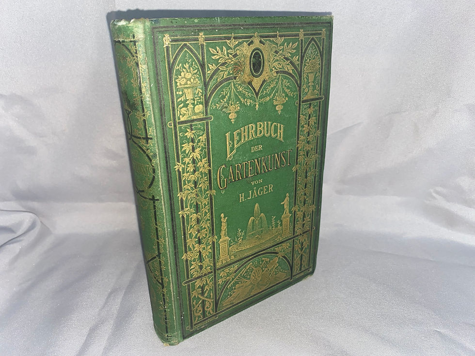 Miniaturbild: Jäger: Lehrbuch der Gartenkunst 1877