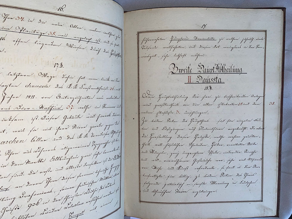 Miniaturbild: Patriotische Festschrift Böhmen Hluchov Houštka 1816