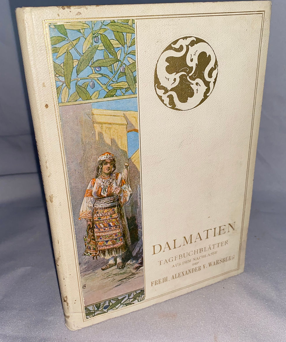 Miniaturbild: Warsberg: Dalmatien Tagebuchblätter 1904