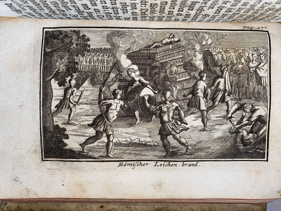 Miniaturbild: Fuhrmann: Oesterreichisches Heydenthum Völker-Beschreibung der Alten Zeiten 1737