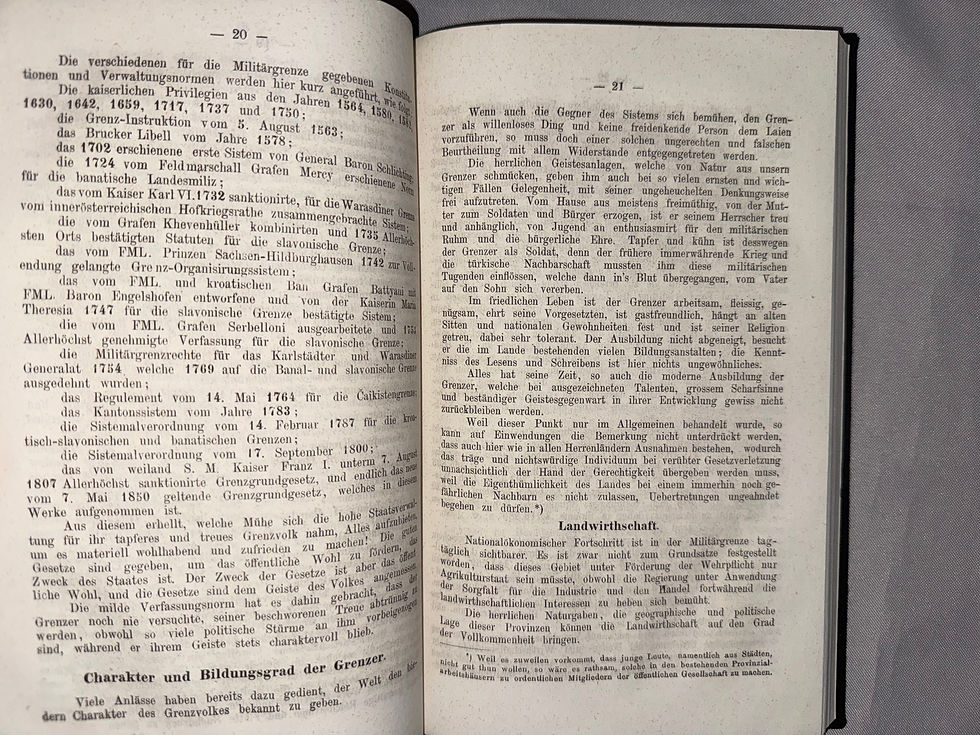 Miniaturbild: Krainz: Die k. k. Militärgrenze & Grundgesetz 1866