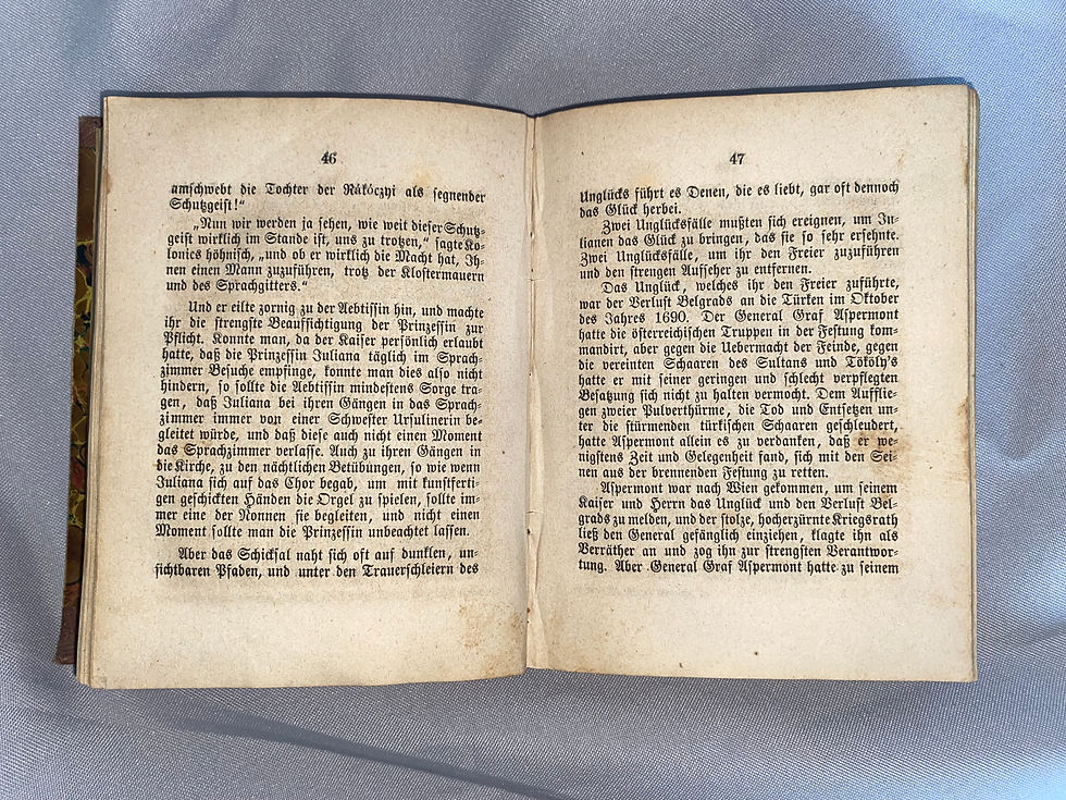 Miniaturbild: Mühlbach: Franz Rákóczi Ungarisches Lebensbild 1861