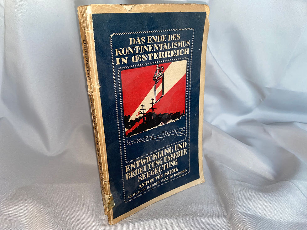 Miniaturbild: Anton von Moerl: Ende des Kontinentalismus in Österreich 1913