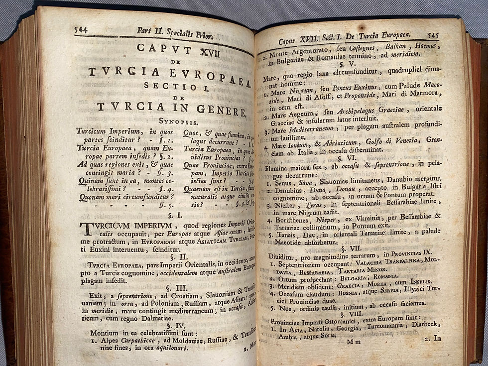 Miniaturbild: Szászky: Introductio in orbis hodierni geographiam 1748