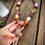 Thumbnail: Crystal and Quartz bead necklace