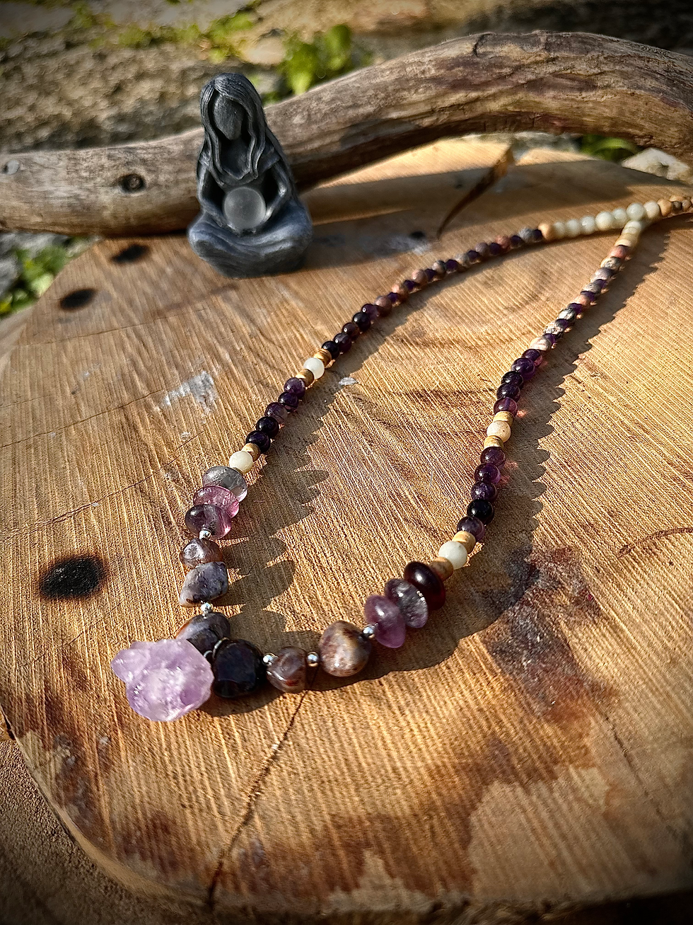 Thumbnail: Amethyst Crystal Necklace