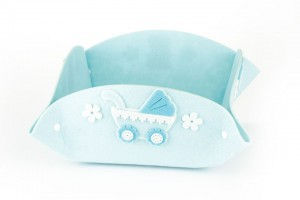 Miniatura: VASSOIO PORTATUTTO IN PANNOLENCI