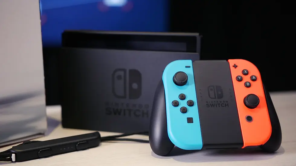 Une console Nintendo Switch