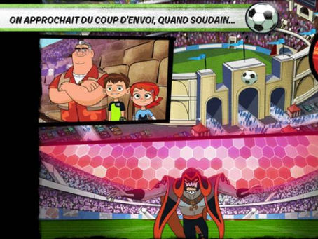 Ben 10 Football Alien Shoot : incarnez des extraterrestres dans ce jeu