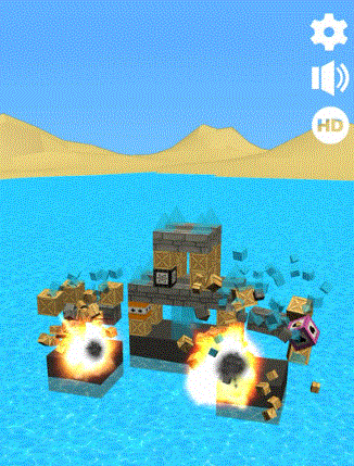 Gameplay du jeu TNT Bomb