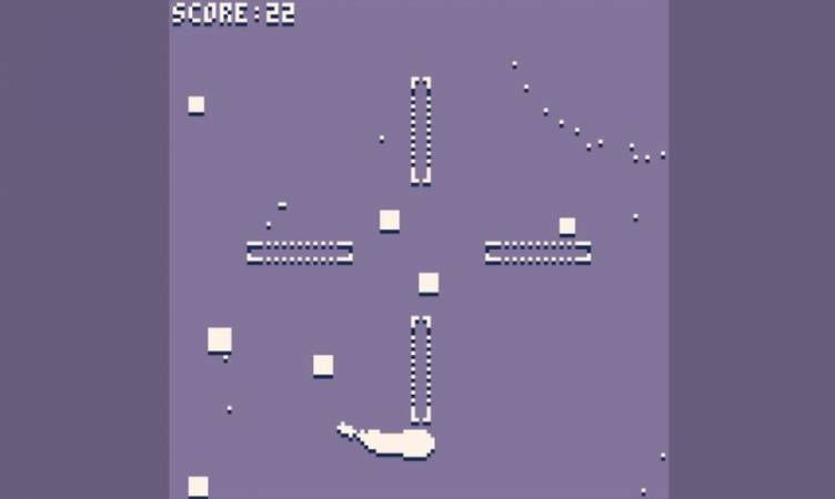 Gameplay du jeu mobile « Dodge »