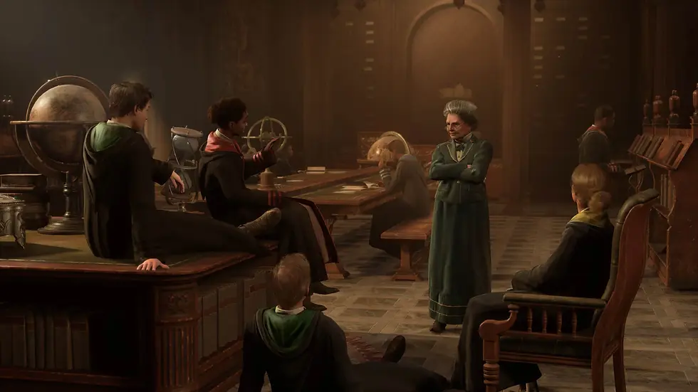 Gameplay du jeu « Hogwarts Legacy » 