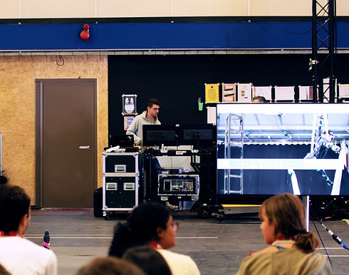 An image of an off site setup at the Institute of Virtual Production in Guildford, run by StudioT3D until 2021