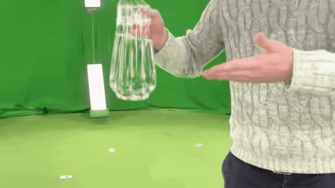Gaussian Splatting with Water Jug