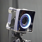 OptiTrack motion capture camera facing right