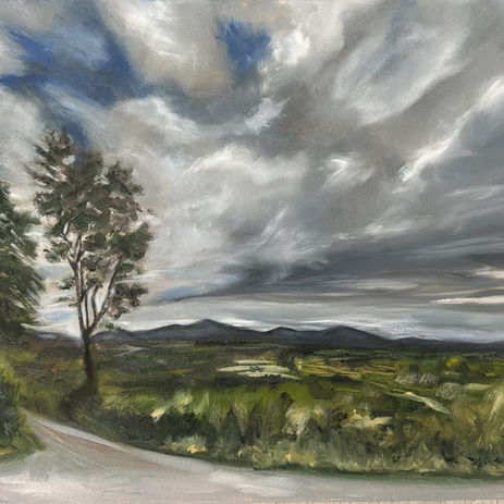 landscape oil painting irish artist
