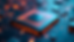 Close-up view of a quantum processor chip with visible qubits