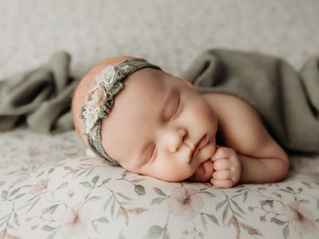 Newborn in the studio