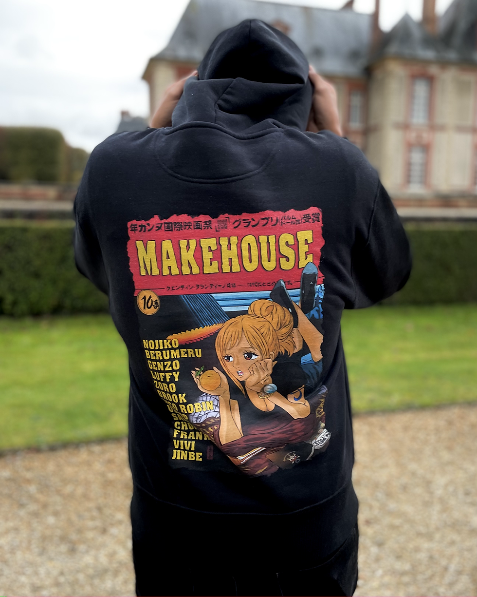 Miniaturbild: Makehouse x Nami Unisex-Hoodie mit Kapuze
